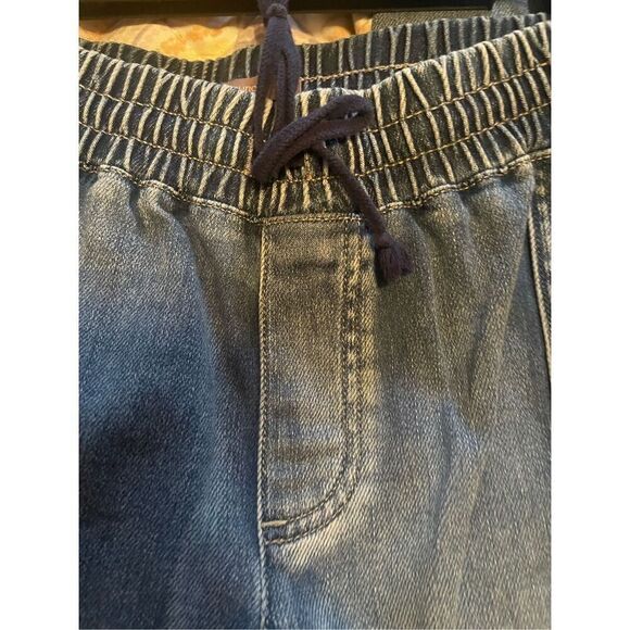 Maurices Womens Light Blue Four Pocket Drawstring Ankle Jeans Size 14W - Picture 10 of 12